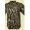 Men's 100% Cotton Long Sleeve Camouflage Twill Shirt